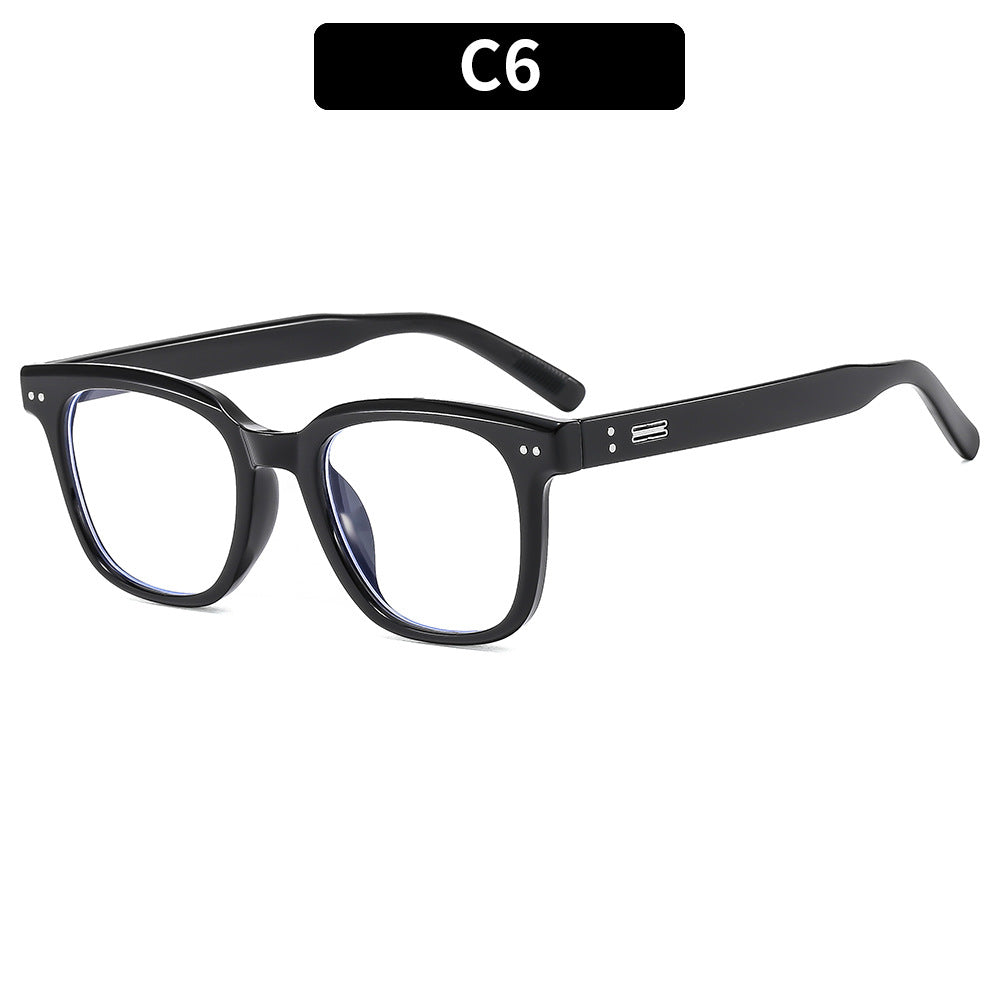 Stylische quadratische Rahmenbrille