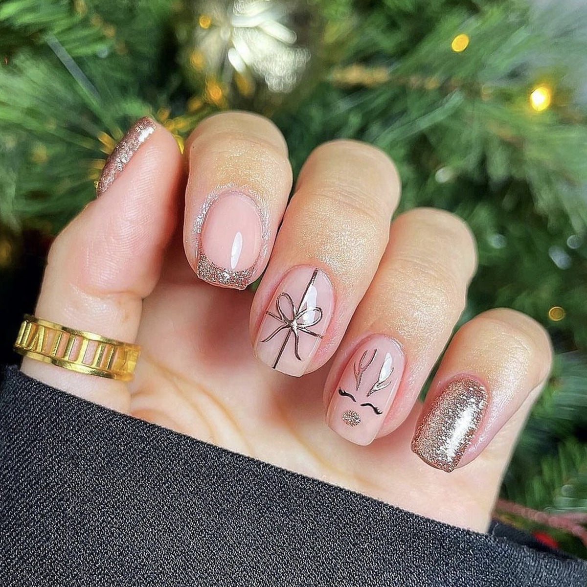 Festliches Urlaubs-Nagelkunstdesign Brehn