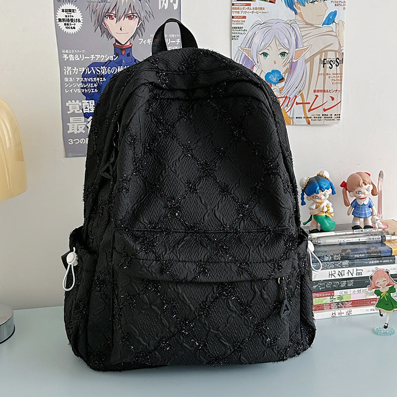 Gestickter strukturierten Schulrucksack