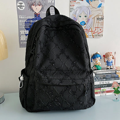 Gestickter strukturierten Schulrucksack