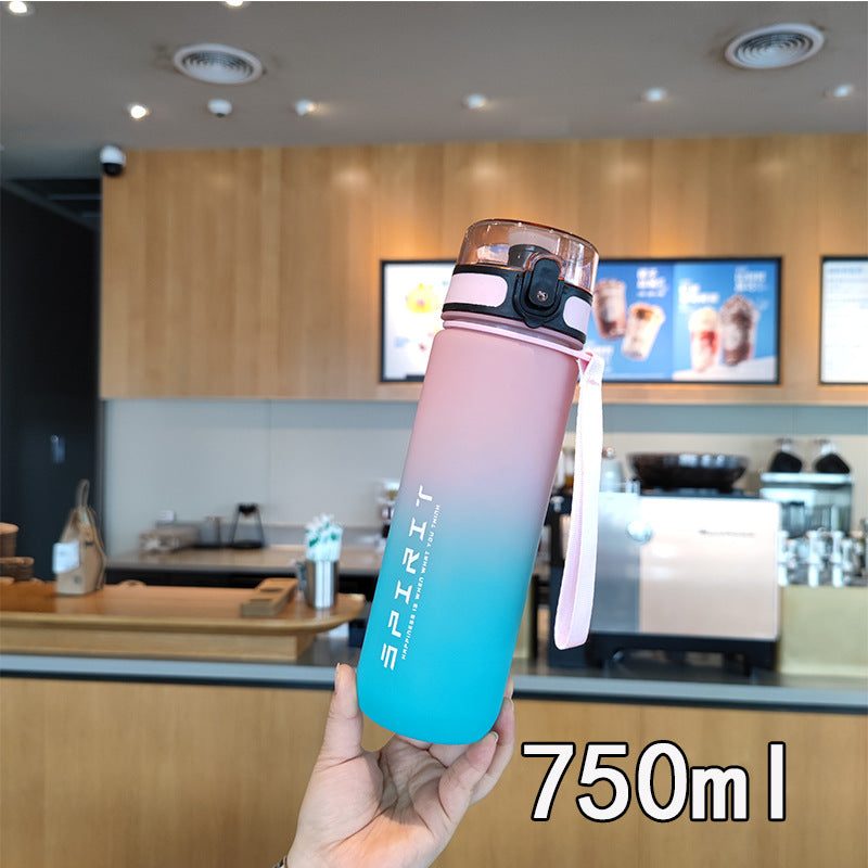 Damen Sportliche Wasserflasche Brehn