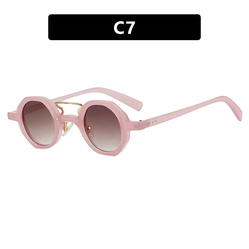 Damen stilvolle Sonnenbrille im einzigartigen achteckigen Design Brehn