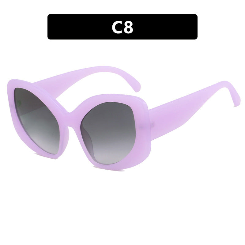 Damen elegante Oversized-Sonnenbrille mit markantem Design Brehn