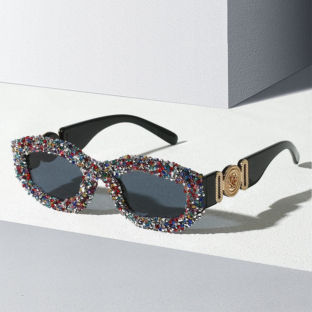 Damen Kristallverzierte Sonnenbrille Brehn