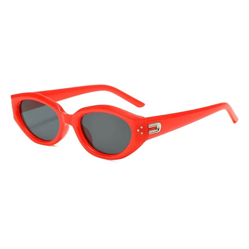 Damen modische Retro-Sonnenbrille im Cat Eye Stil Brehn
