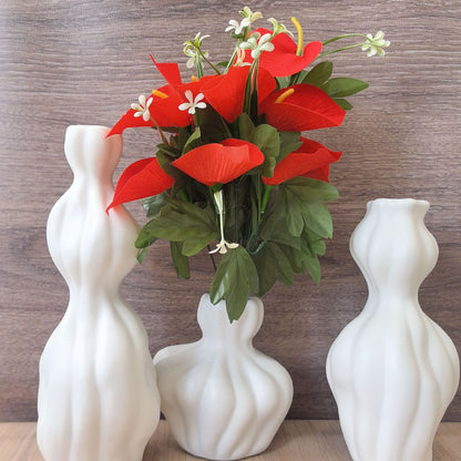 Abstract Textured Decorative Vase Brehn