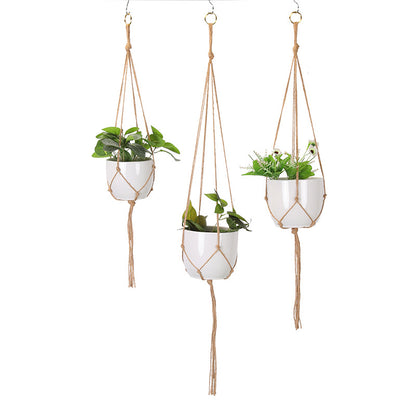 Macramé Pflanzenhalter
