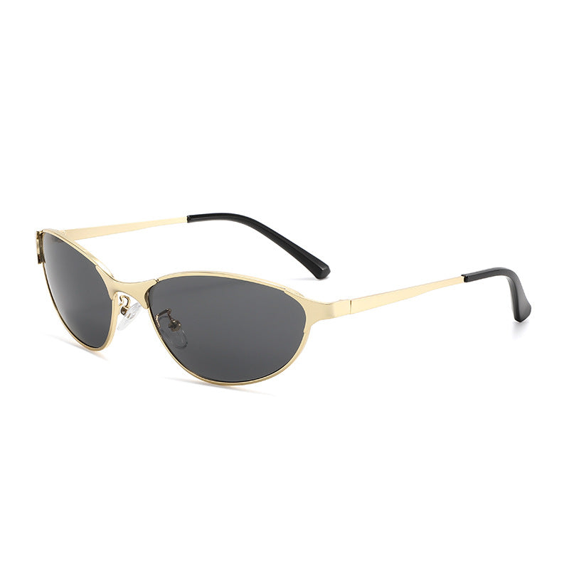 Damen stylische Sonnenbrille im eleganten Ovaldesign mit UV-Schutz Brehn