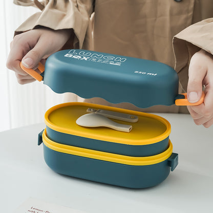 Vielseitige auslaufsichere Lunchbox mit sicherem Verriegelungsmechanismus
