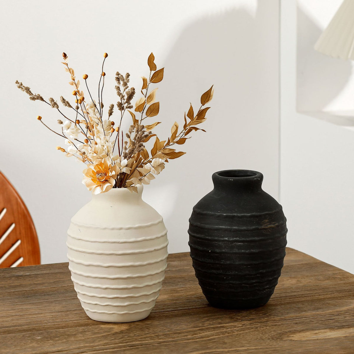 Elegante Keramik Vase Brehn