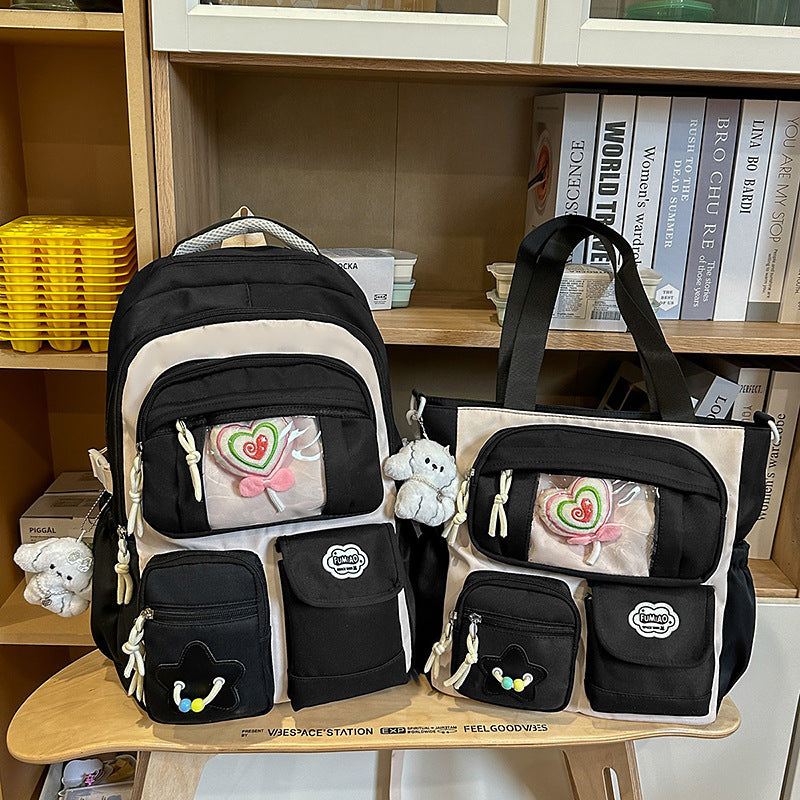 Charakterverziertes Multi-Compartment-Schulranzen