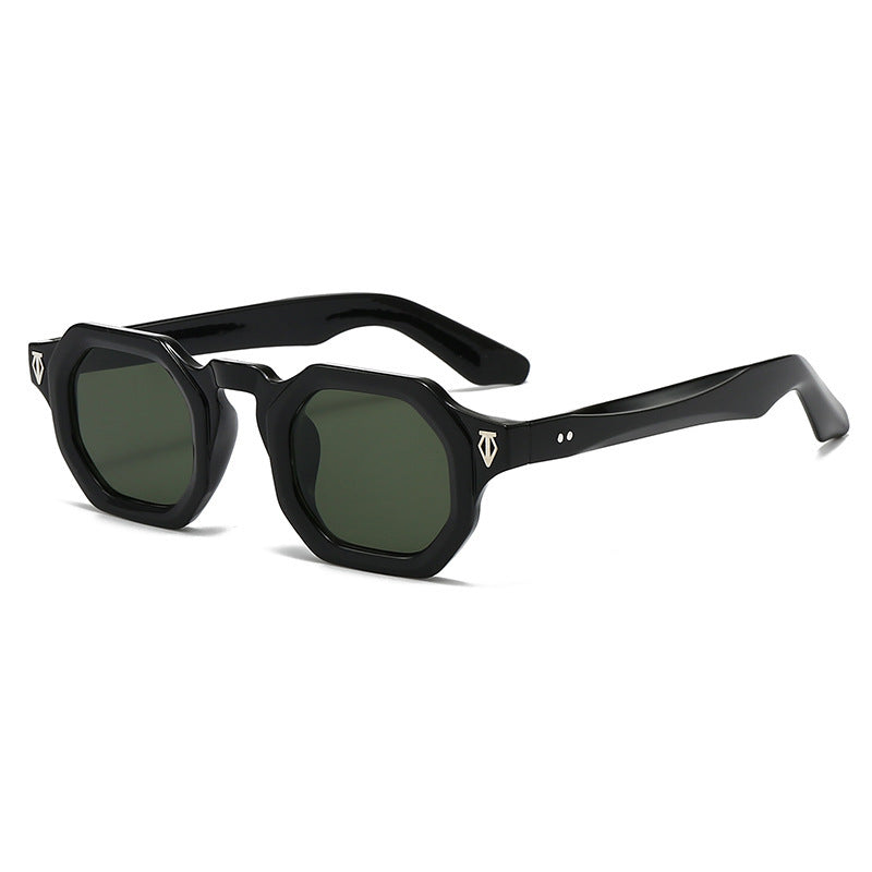 Moderne achteckige Rahmen Sonnenbrille Brehn