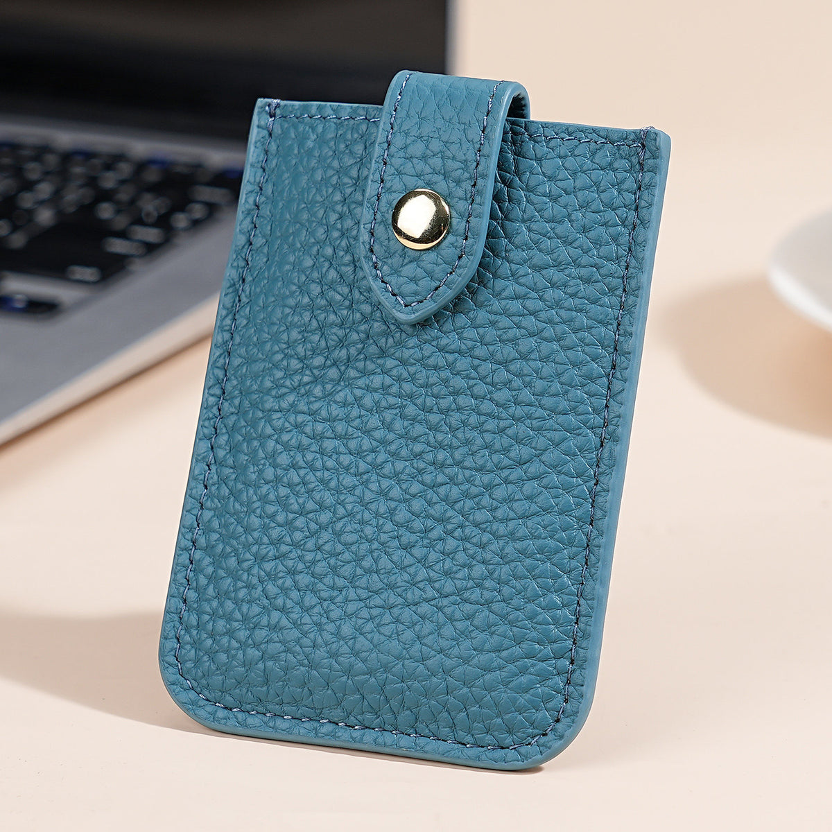 Leder RFID-blockierende Kartenhalter