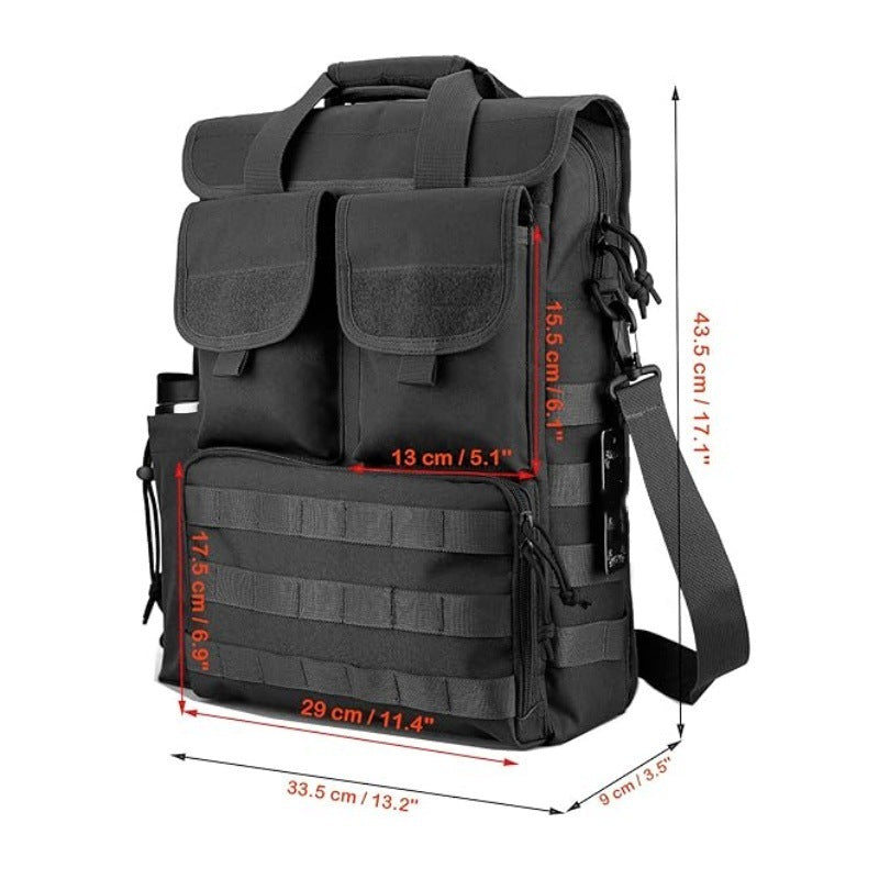 Taktischer Schulterrucksack mit Mehreren Organizer-Fächern Brehn