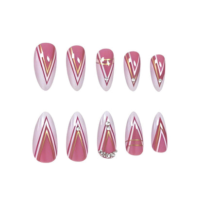 Stylische Stiletto Nagelkunst Verbesserungen Brehn