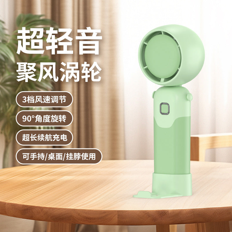Damen tragbarer Mini-Handventilator mit mehrfach verstellbarem Neigungswinkel Brehn