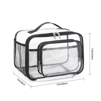 Damen Transparente Schulrucksack Brehn