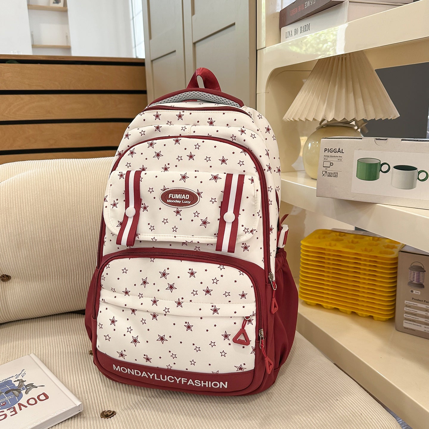 Sternenmuster Multi-Funktions-Rucksack Brehn