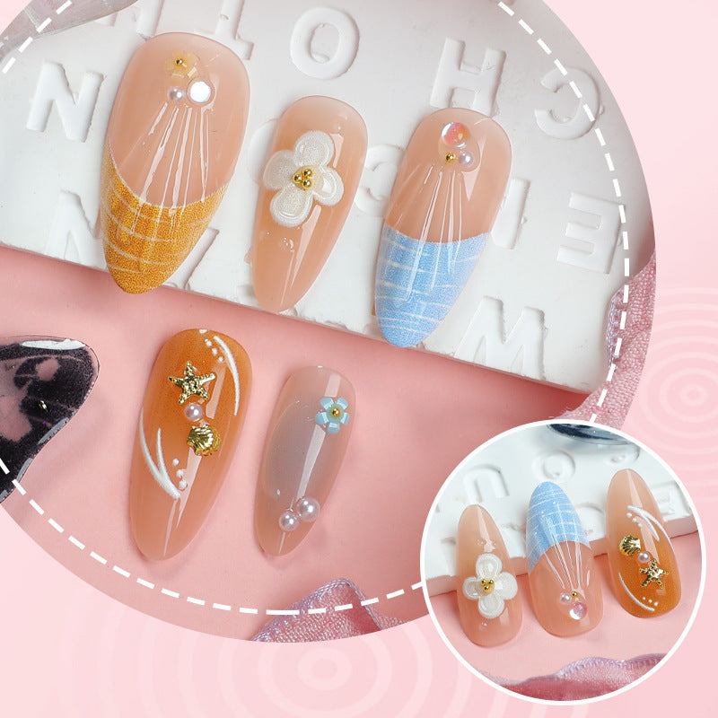 Kunstvolle Nagelspitzen-Set Brehn