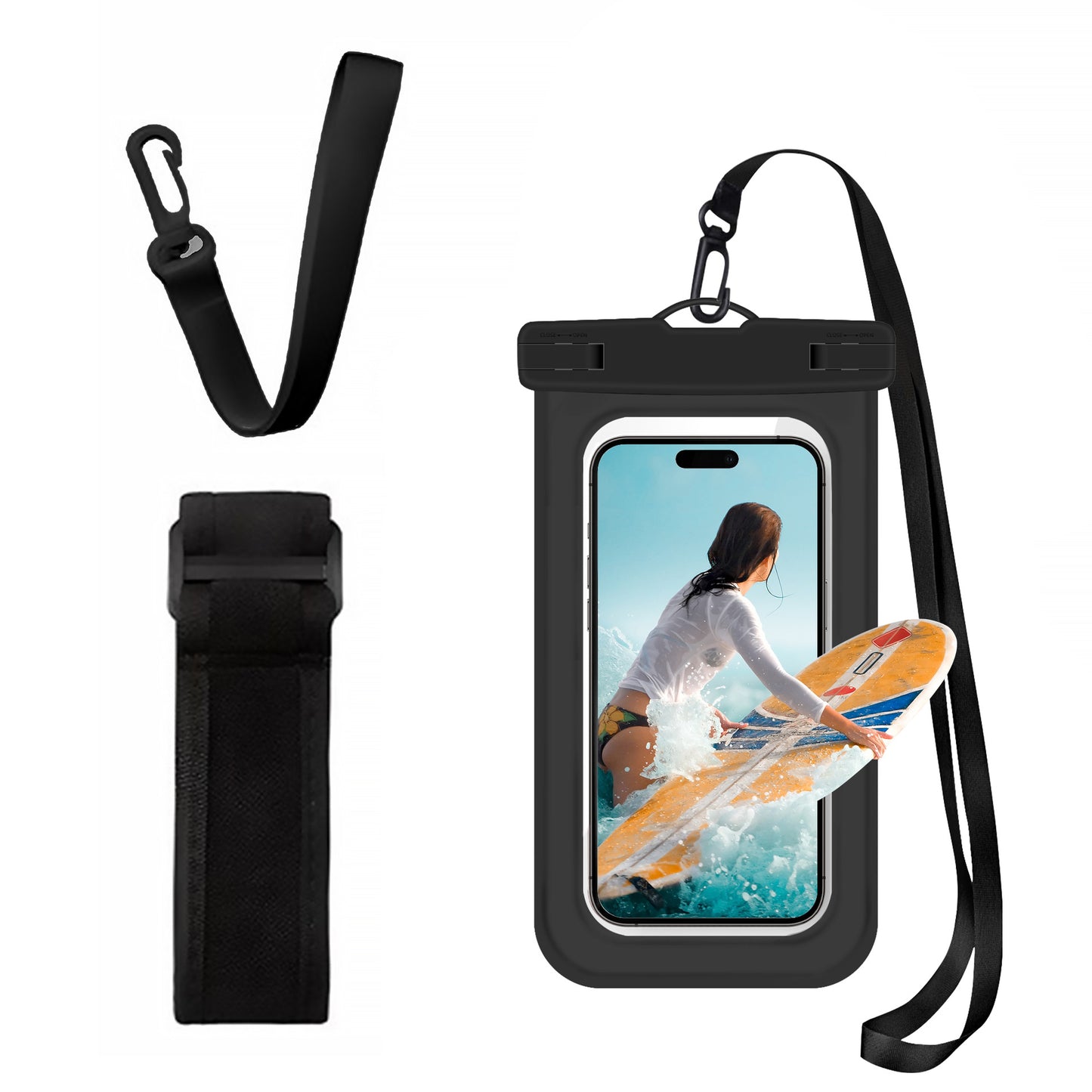 Wasserdichte Smartphone-Hülle mit Verstellbarem Haltegurt Brehn