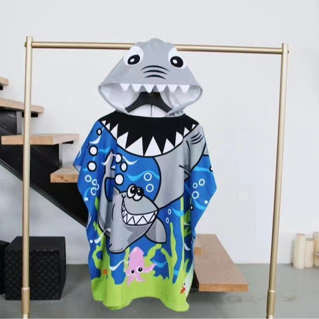 Hooded Beach Poncho Brehn
