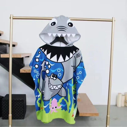 Hooded Beach Poncho Brehn