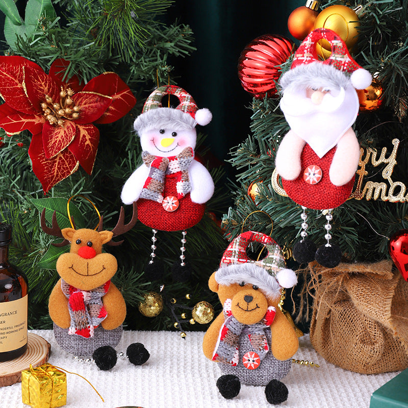 Dekorativer Weihnachtsrentier aus Filz Brehn