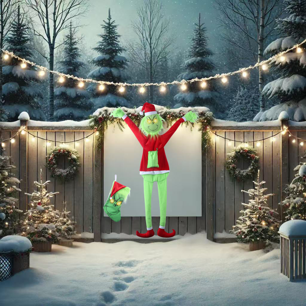 Grinch Weihnachtsdeko Figur