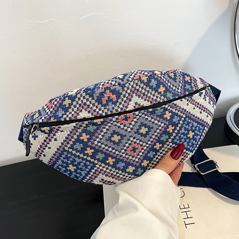 Bohemian Stil Woven Hüfttasche