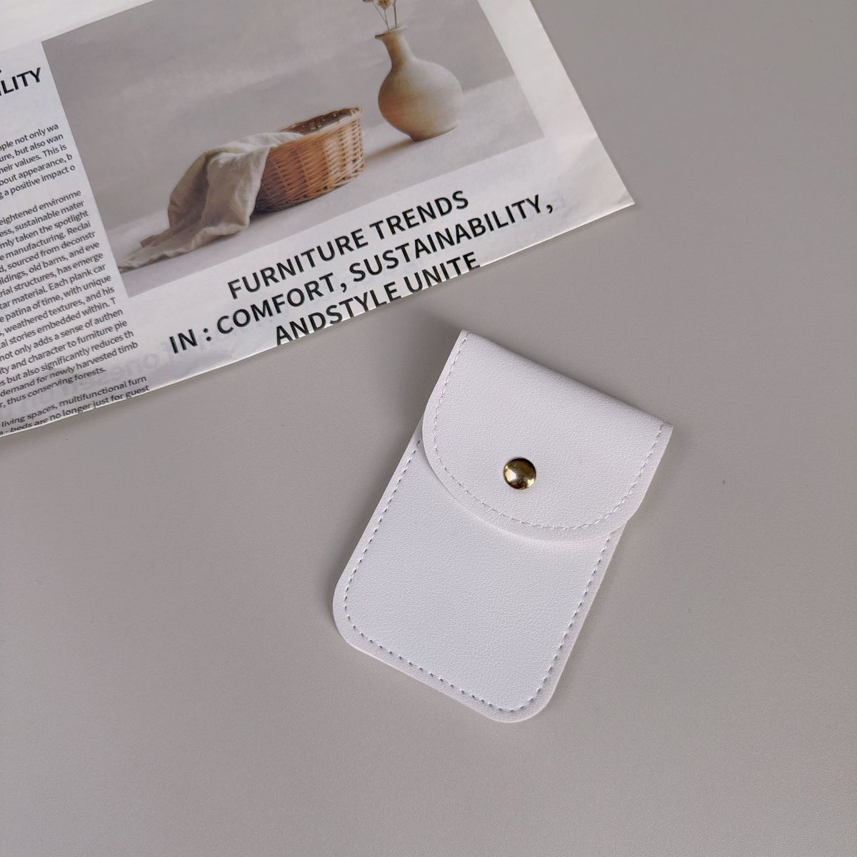 Premium Leder Kartenetui Brehn