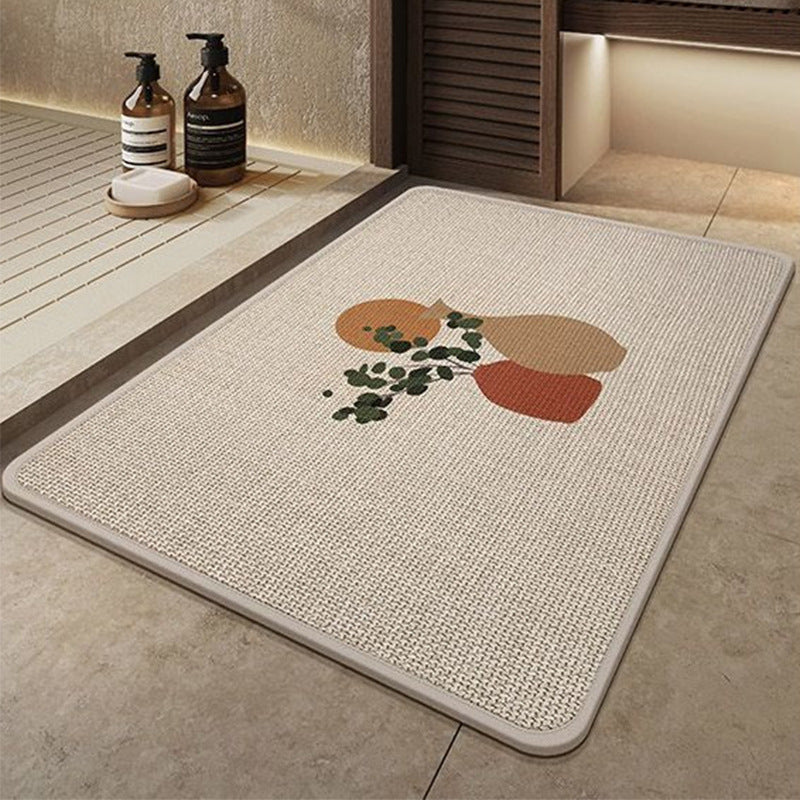 Künstlerisches Design Bademe mat Brehn