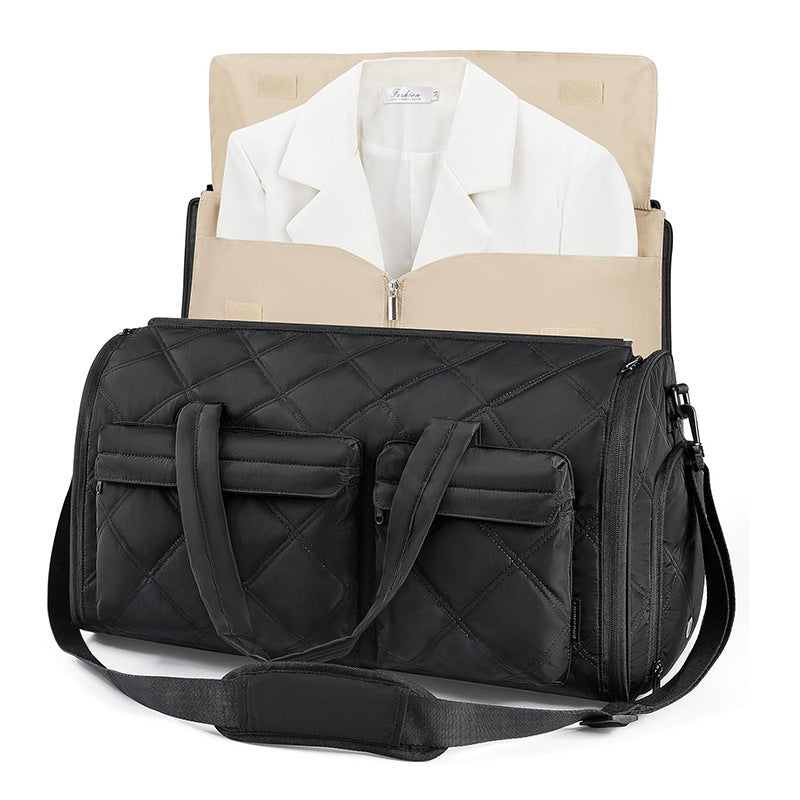 Elegante Reisetasche mit Integriertem Anzugfach Brehn
