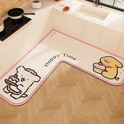 Adorable Küche Anti-Rutsch Matte