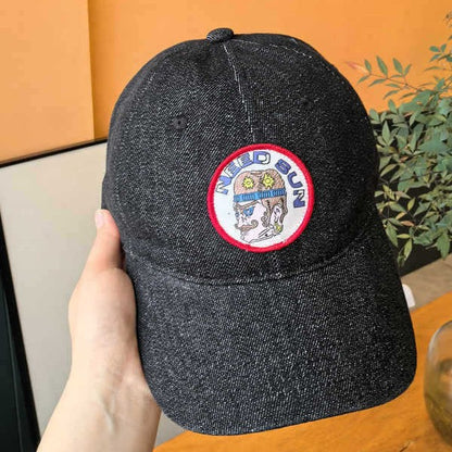 Herren Casual Vintage Grafik Baseballmütze Brehn