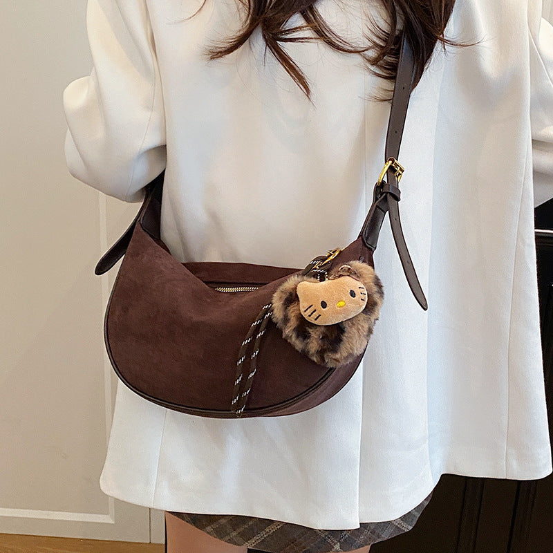 Wildleder Hobo Tasche Brehn