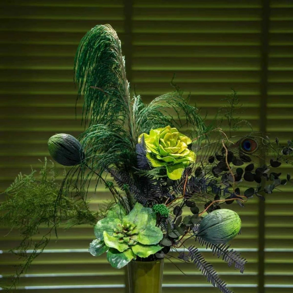Lebensnahe Botanische Tischdekoration
