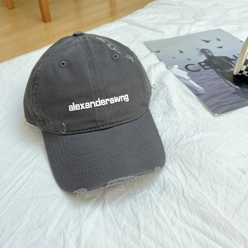 Unisex Vorgealterte Baumwoll-Baseballmütze Brehn