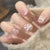 Designer Schmetterlings-Motiv Press-On Nagel Set Brehn