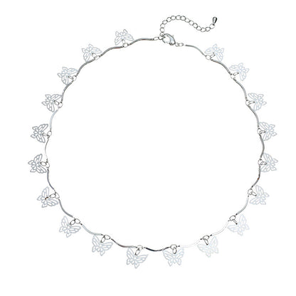Schmetterlingsdesign Choker-Halskette Brehn