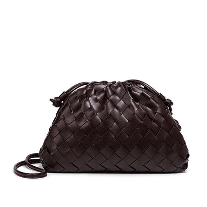 Texturierte Gewebte Handheld Clutch Brehn