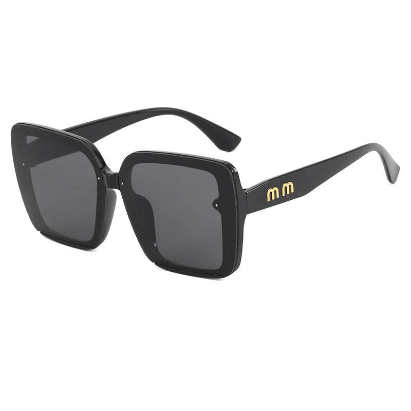 Damen modische quadratische Sonnenbrille mit gradienten Gläsern Brehn