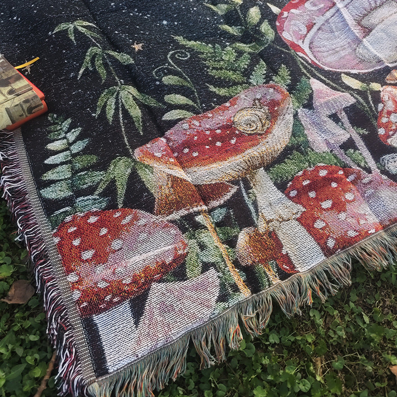 Gemütliche dekorative Wurfdecke