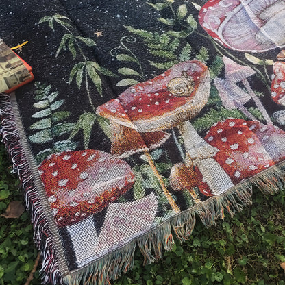 Gemütliche dekorative Wurfdecke