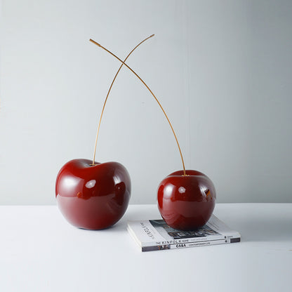Dekorative Kirschfrucht Skulptur