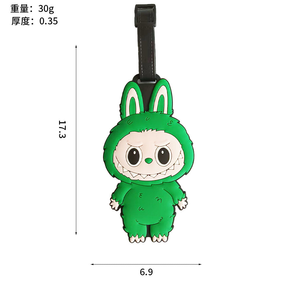 Unisex Gepäckanhänger mit lustigem Tiermotiv Brehn