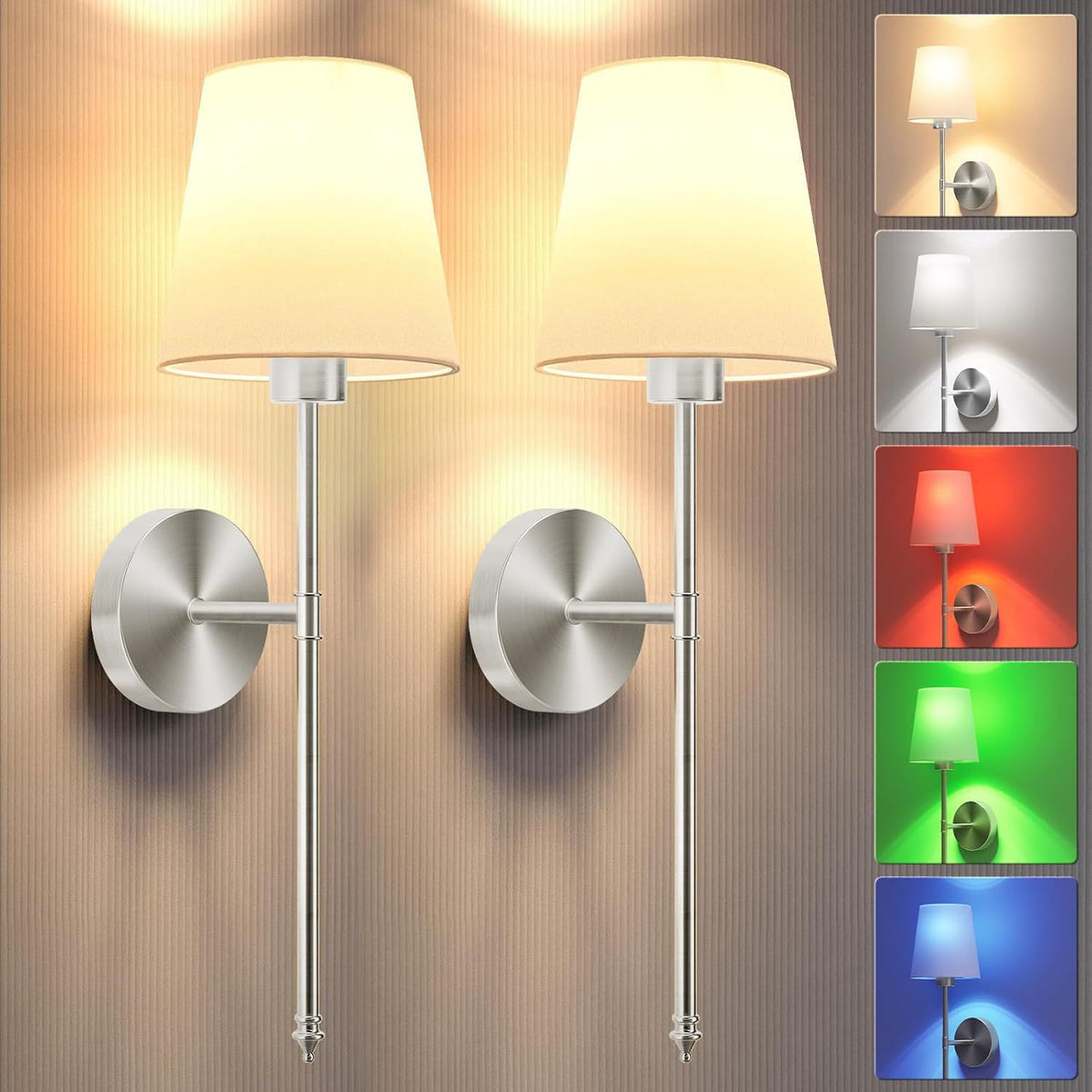 Moderne verstellbare Wandlampe