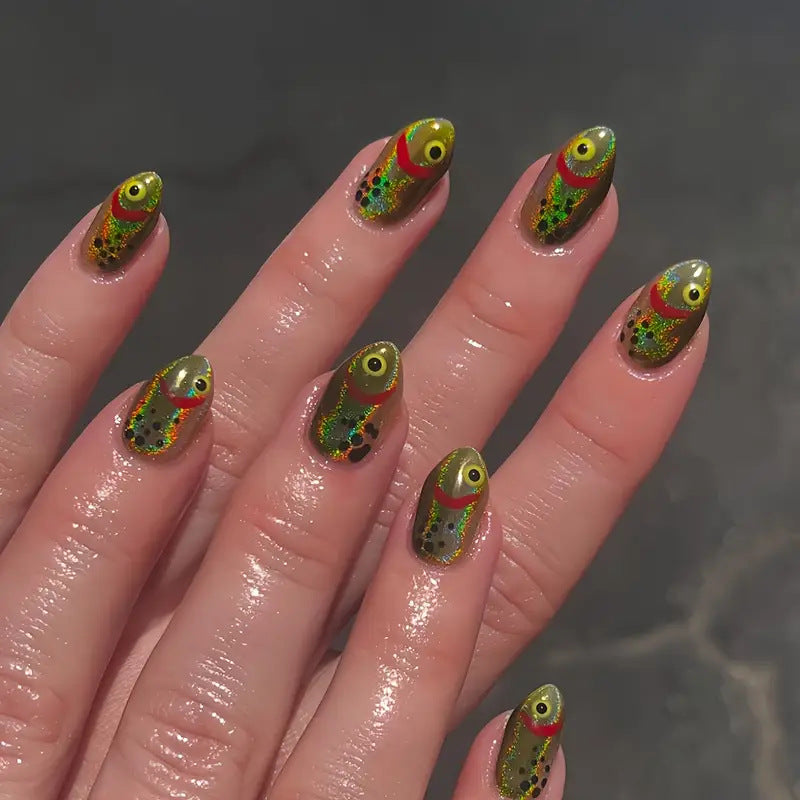 Kreatives Fische-Themen Nagelkunst Set Brehn