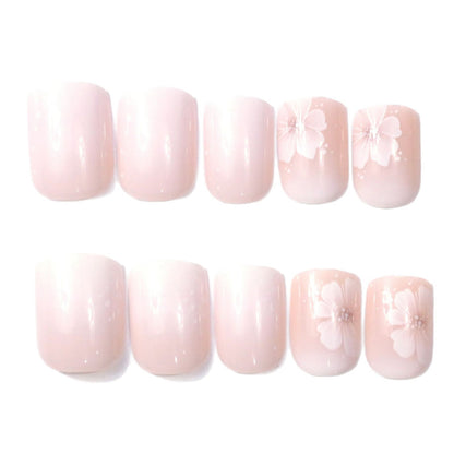 Elegantes Florales Nagelkunstset Brehn