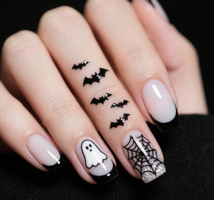 Halloween-Themen Acryl-Nagelkunstset Brehn