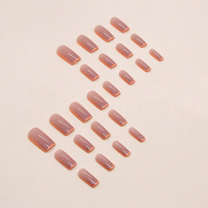 Künstliche Nagelspitzen mit glamourösem Design und Neonakzenten Brehn